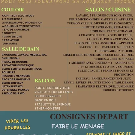 Vue Sur Montagnes Apartament *
